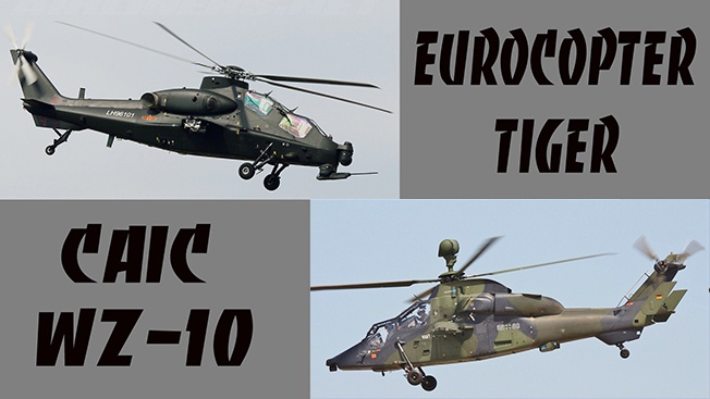 CAIC WZ-10 против Eurocopter Tiger: европейские «мозги» решают все