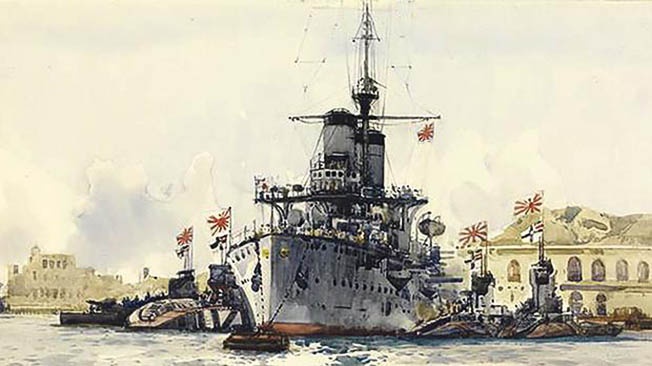 За пятнадцать лет Япония создала современную армию и флот.