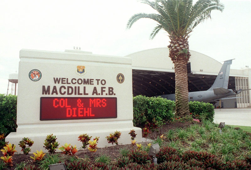 Авиабаза Макдилл во Флориде.