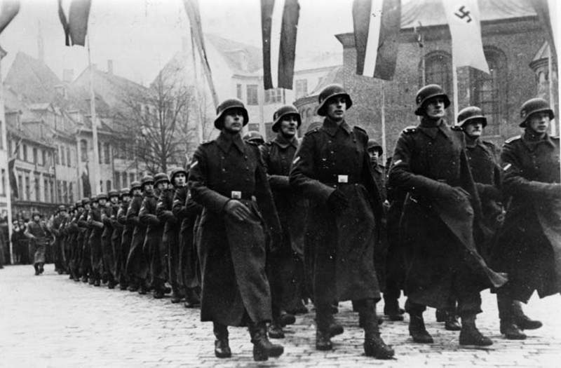 Латышский легион СС был сформирован властями нацистской Германии в 1943 году.