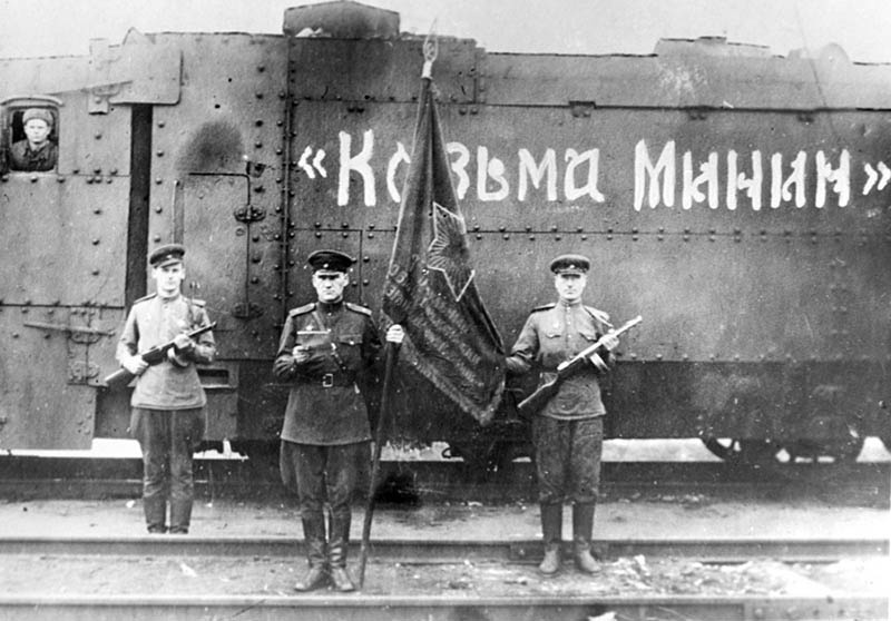 В Горьком создали один из прославленных бронепоездов Великой отечественной - «Козьма Минин».