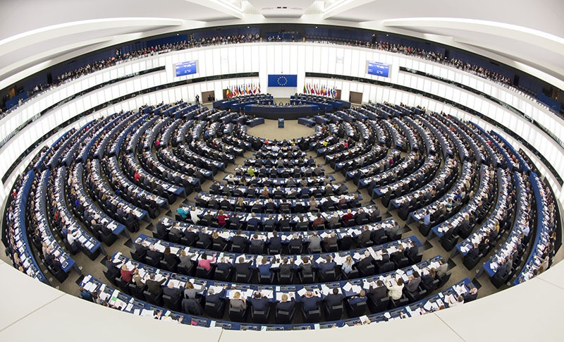 Заседание Европейского парламента.