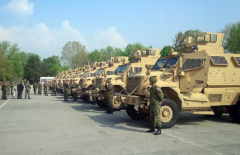 Хорватская армия закупила в США боевые машины пехоты.
