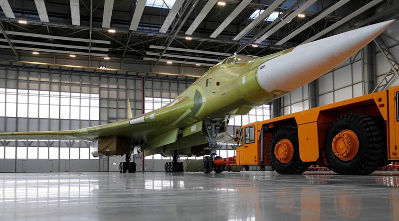 C 2021 года начнёт серийное производство и развертывание таких перспективных стратегических наступательных вооружений, как МБР «Авангард» и «Сармат», ПЛАРБ типа «Борей-А» и стратегических бомбардировщиков Ту-160М2.