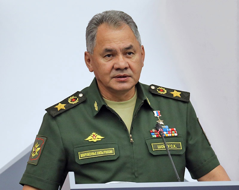 Министр обороны Российской Федерации генерал армии Сергей Шойгу.