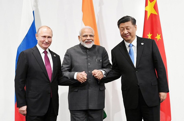 Трехсторонняя встреча Китай-Россия-Индия.