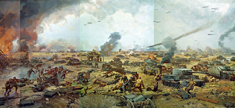 Панорама «Прохоровская битва».