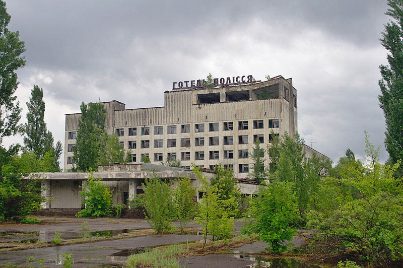 Гостиница «Полесье» в Припяти не будет готова к приему туристов еще много лет.