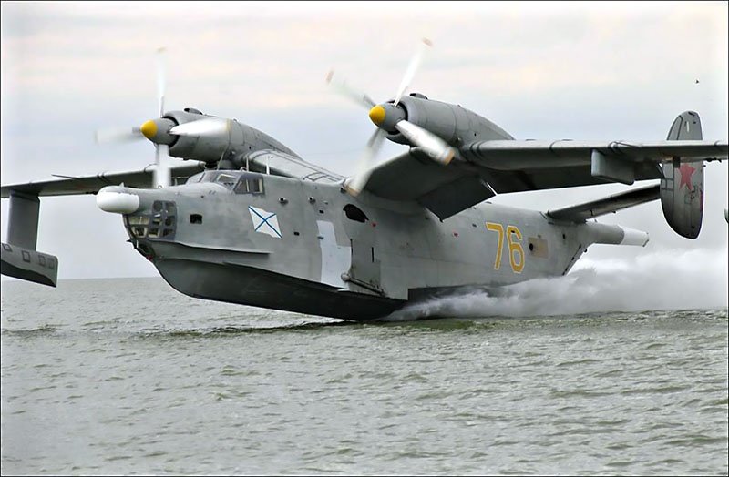 Самолёты-амфибии Бе-12 служат Морской авиации уже более полувека.