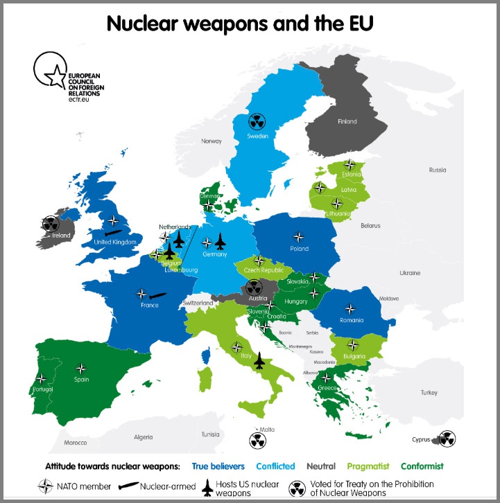 Ядерное оружие в Европе.