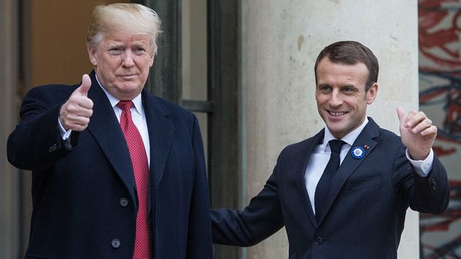 Макрон - тот же Трамп, только наоборот Макрон - тот же Трамп, только наоборот