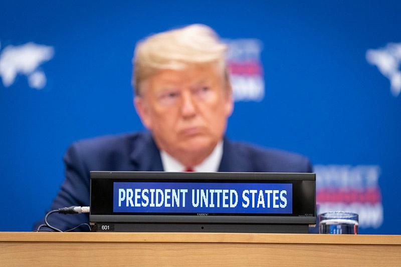 Президент Дональд Трамп возложил вину на Тегеран.