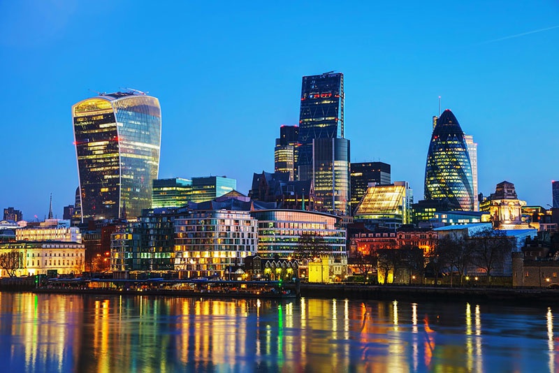 Лондонское Сити - финансовая столица мира.