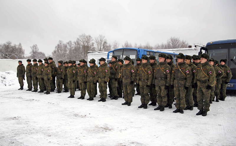 Полевые занятия курсантов Военного университета.