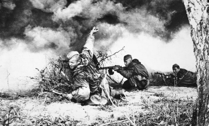 Пограничники также участвовали в боестолкновениях с подразделениями горных стрелков Германии.