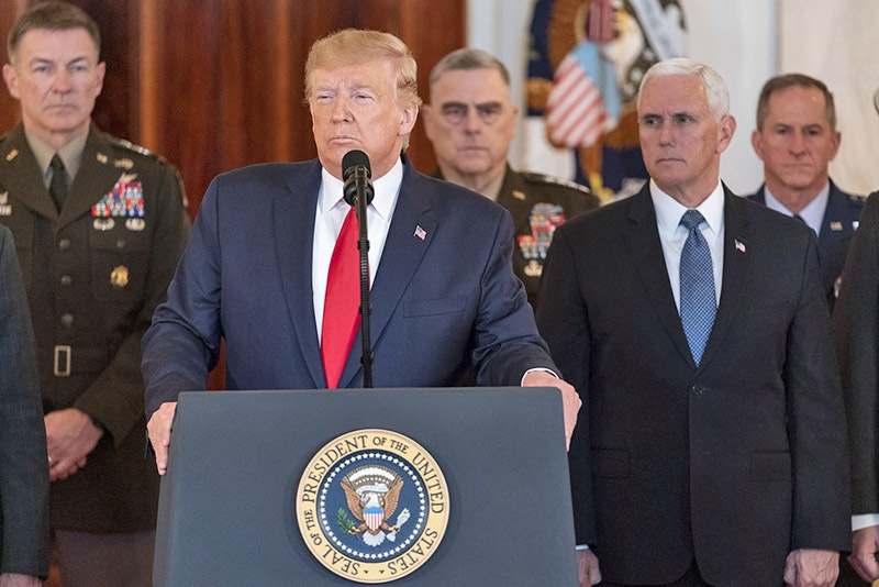 5 января Дональд Трамп заявил, что выбрано в Иране 52 объекта для ракетных ударов.