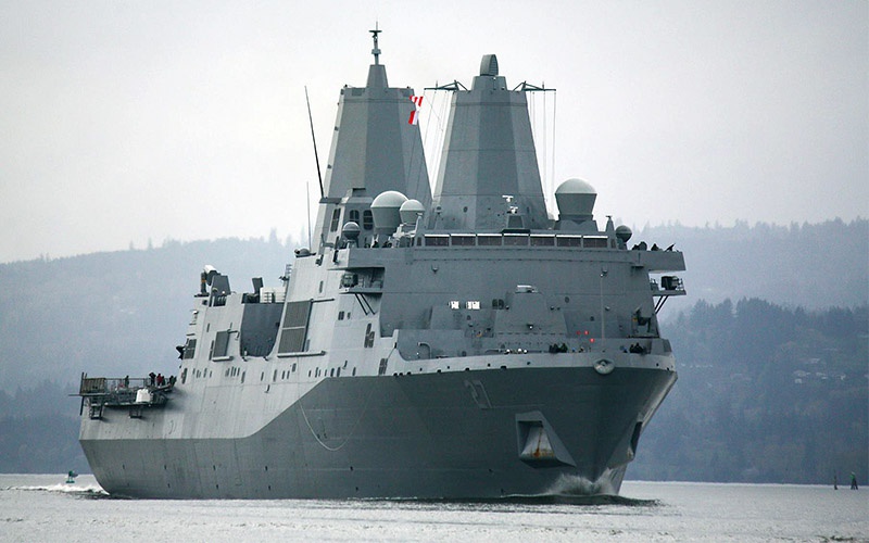 Десантный транспортный док «Портленд» (USS Portland, LPD-27).