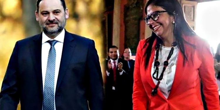 Вице-президент Венесуэлы Делси Родригес провела рабочую встречу с министром транспорта Испании Хосе Луисом Абалосом.