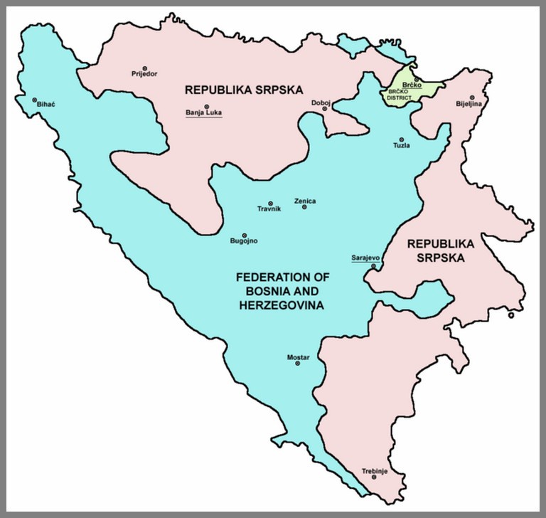 Проблемой для НАТО является вторая составная часть БиГ - Республика Сербская.