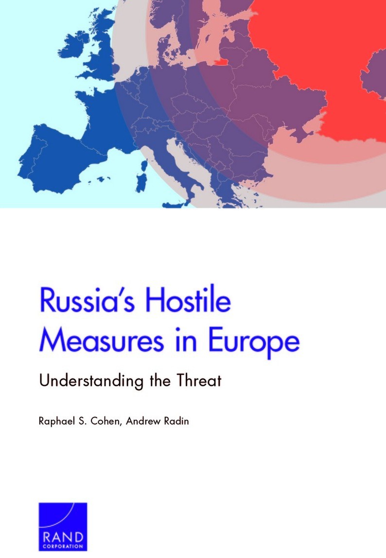Доклад «Russia's Hostile Measures in Europe. Understanding the Threat».