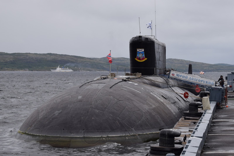 АПКР проекта 955 «Юрий Долгорукий» служит на Северном флоте.