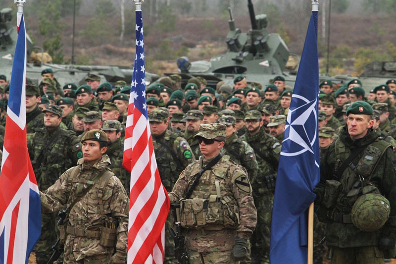 США проводят военные учения с условным применением не только тактического, но и стратегического ядерного оружия.