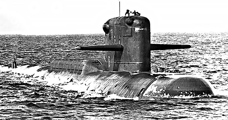 Ракетный подводный крейсер «К-241».