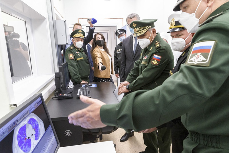 В уникальном лечебном комплексе установлено более 1.300 единиц специального медицинского оборудования.