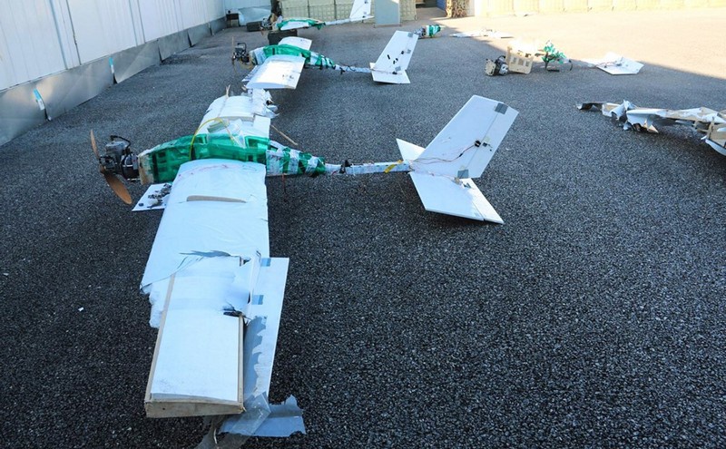 Ударные БПЛА, сбитые российскими средствами ПВО авиабазы Хмеймим (Сирия).