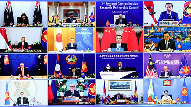 15 ноября 2020 года в Ханое подписано соглашение о создании крупнейшего в мире Всестороннего регионального экономического партнёрства (ВРЭП).