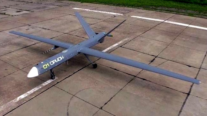 Новый российский ударный беспилотник «Орион-М», который недавно поступил на вооружение флотских структур.