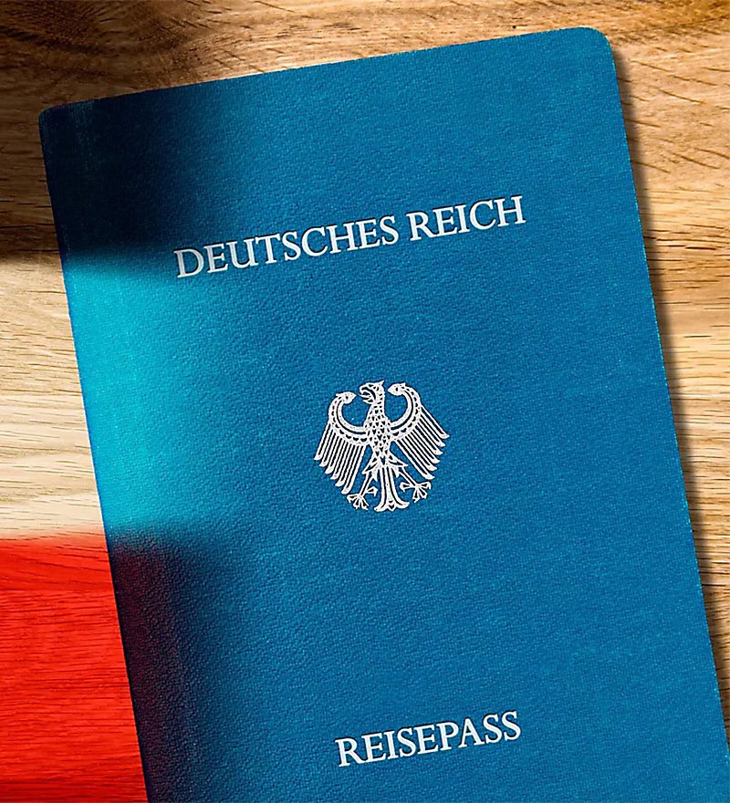 Участники «Движение граждан рейха» имеют собственные удостоверения личности и признают Германию исключительно в границах до 1937 года.