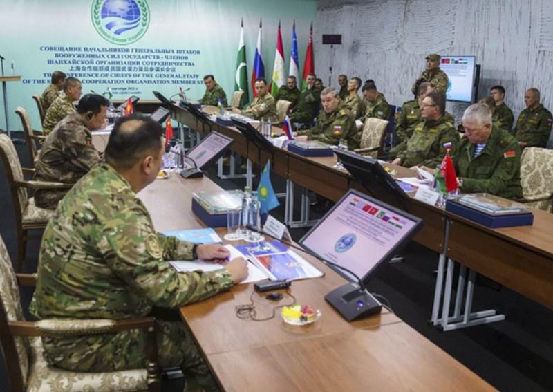 Главы генштабов вооружённых сил стран - участниц ШОС обсудили замысел совместного учения «Мирная миссия-2021».