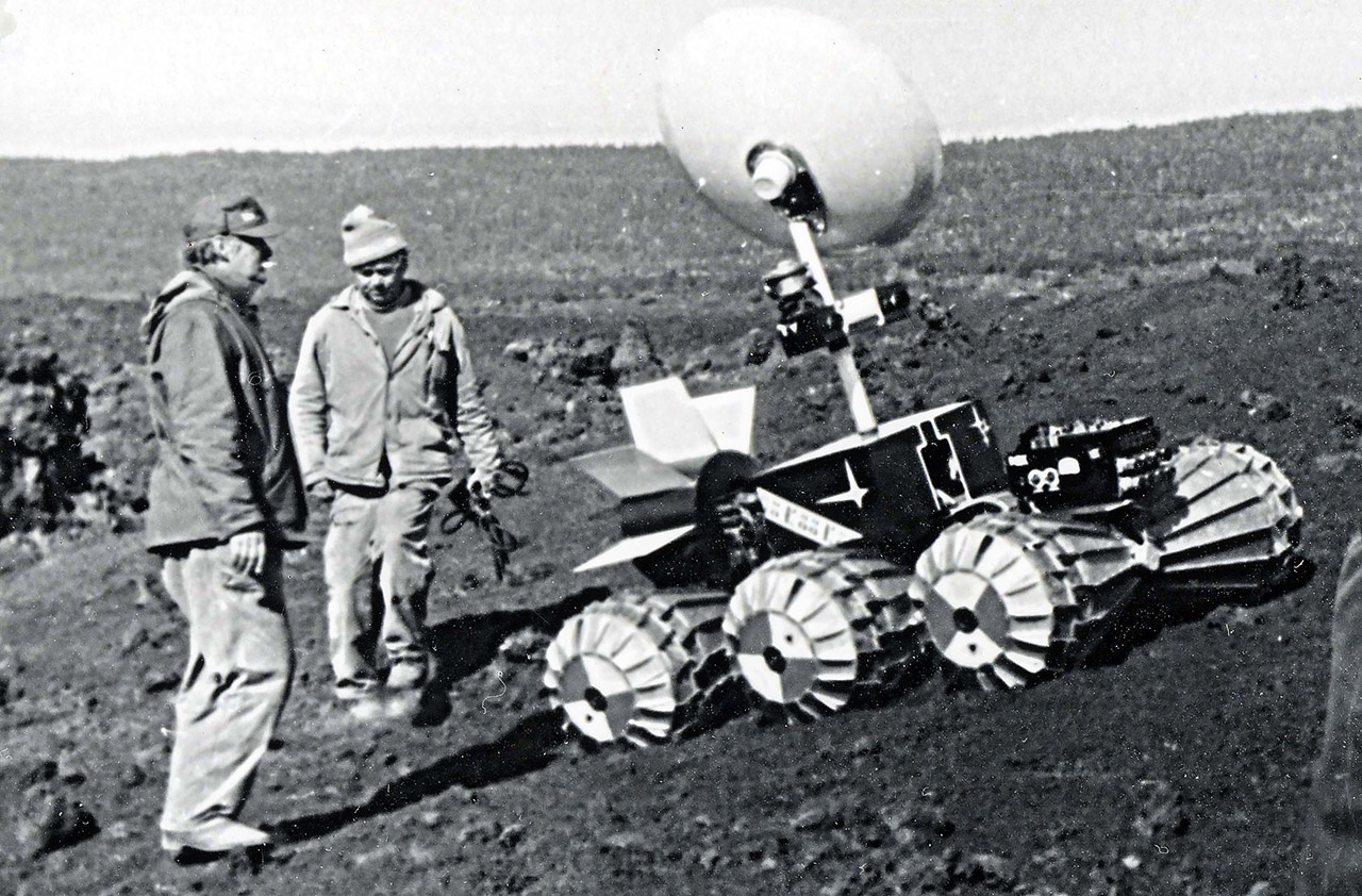 Первые испытания Лунохода проходили на Камчатке.