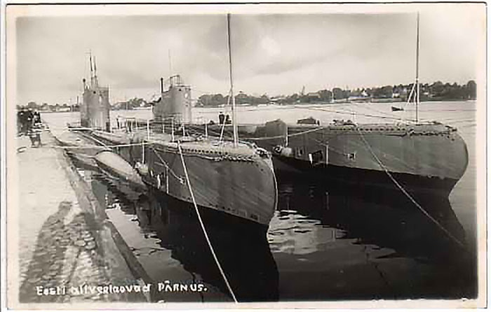 Эстонские подводные лодки при возникновении войны должны были присоединиться к финскому флоту под финским руководством.