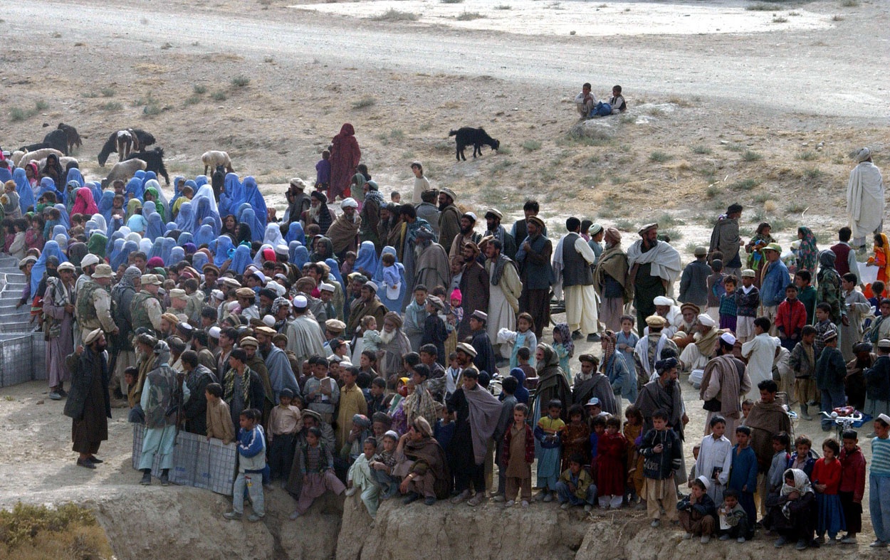 Существует реальная угроза неконтролируемого потока мигрантов из Афганистана.
