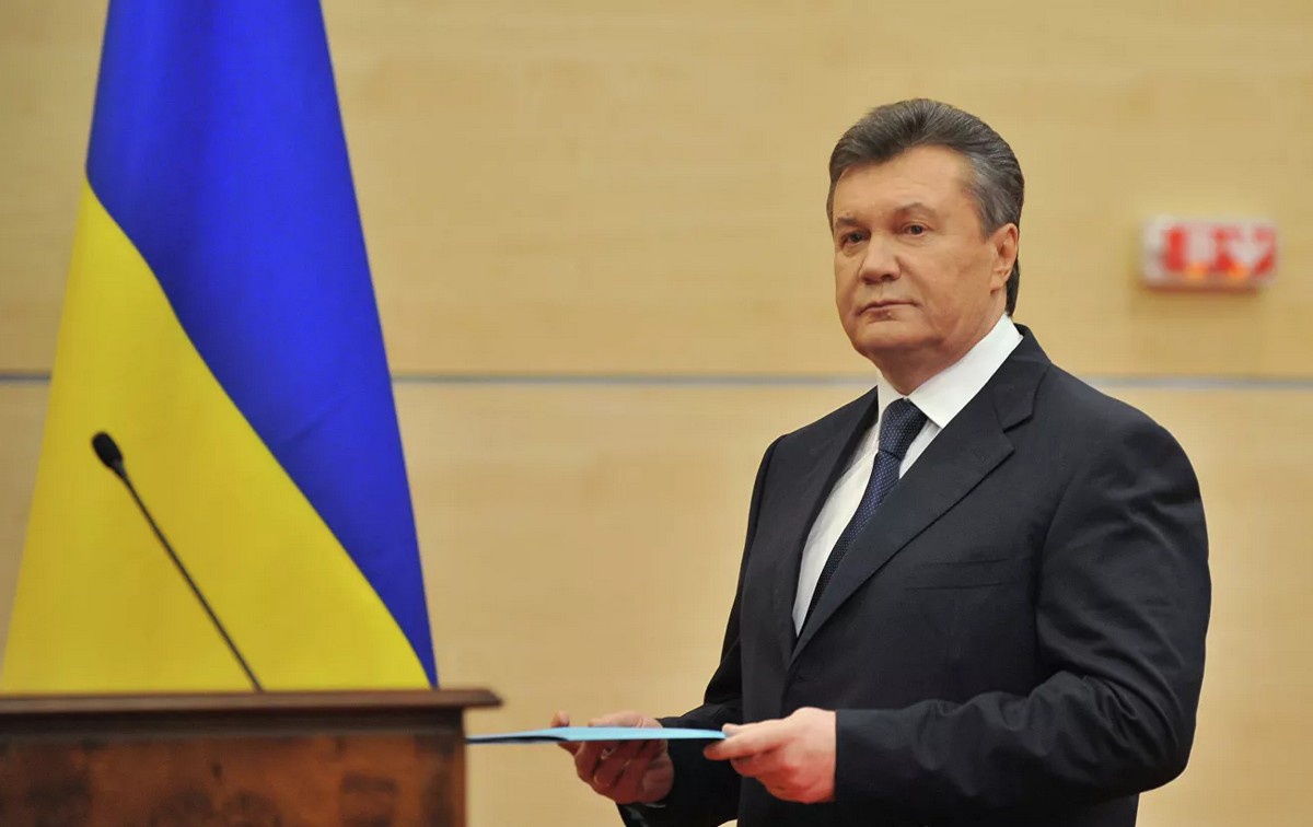 В результате вооружённого переворота Верховная рада 22 февраля 2014 г. незаконно отстранила от должности президента Украины В. Януковича.