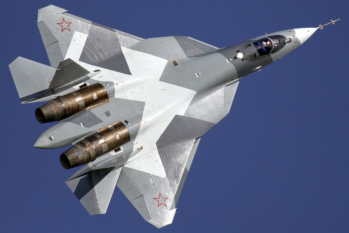 Самолёт пятого поколения ПАК ФА, который сегодня известен как истребитель Су-57.
