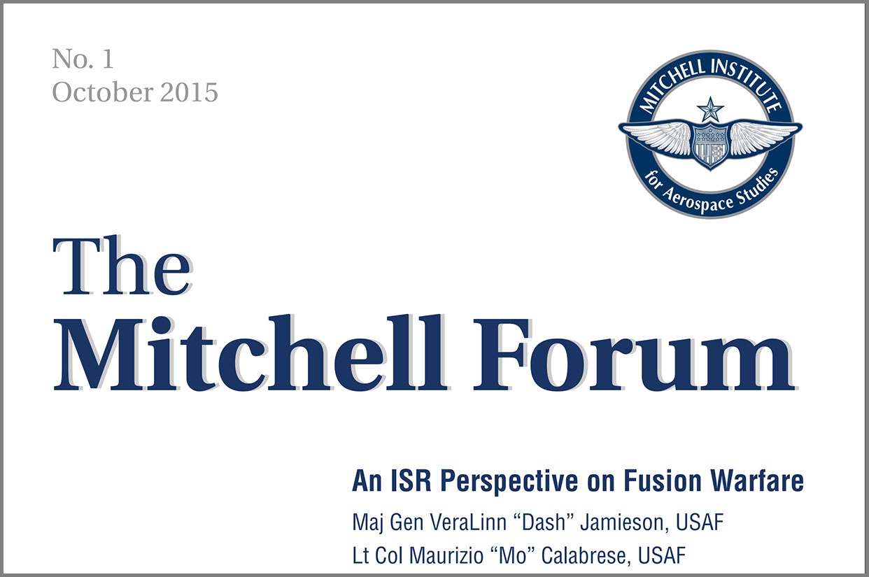 Документ An ISR Perspective on Fusion Warfare Института аэрокосмических исследований им. Митчелла.