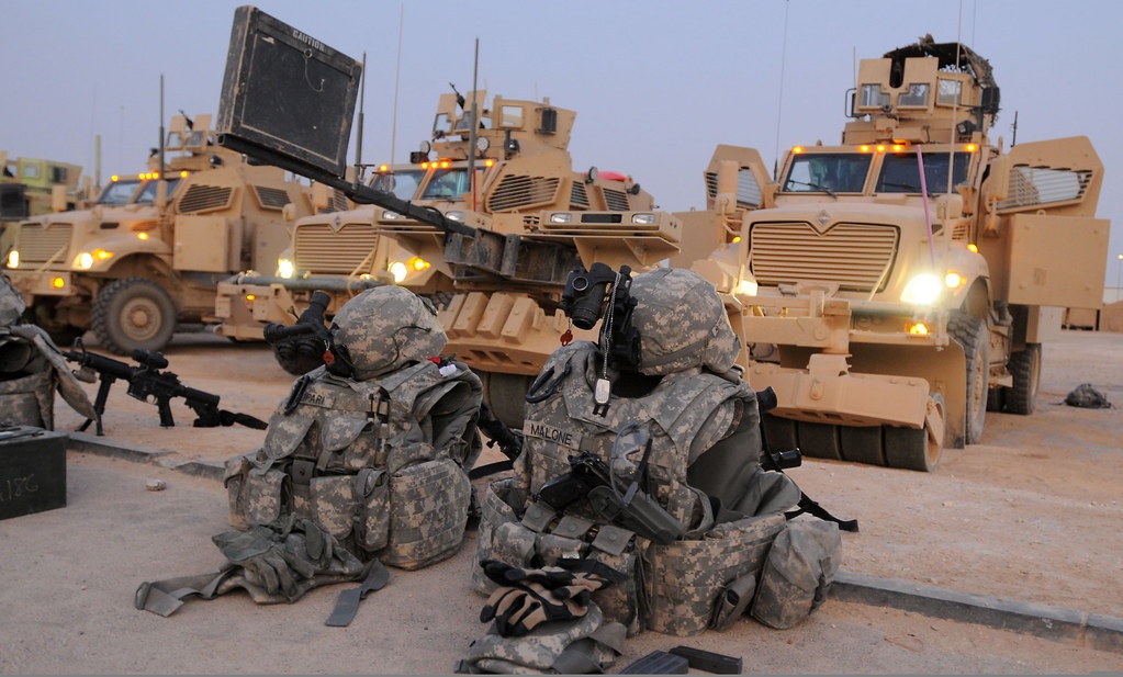 США и Ираку, уходя, как талибам, оставили современные вооружённую технику и технологии.