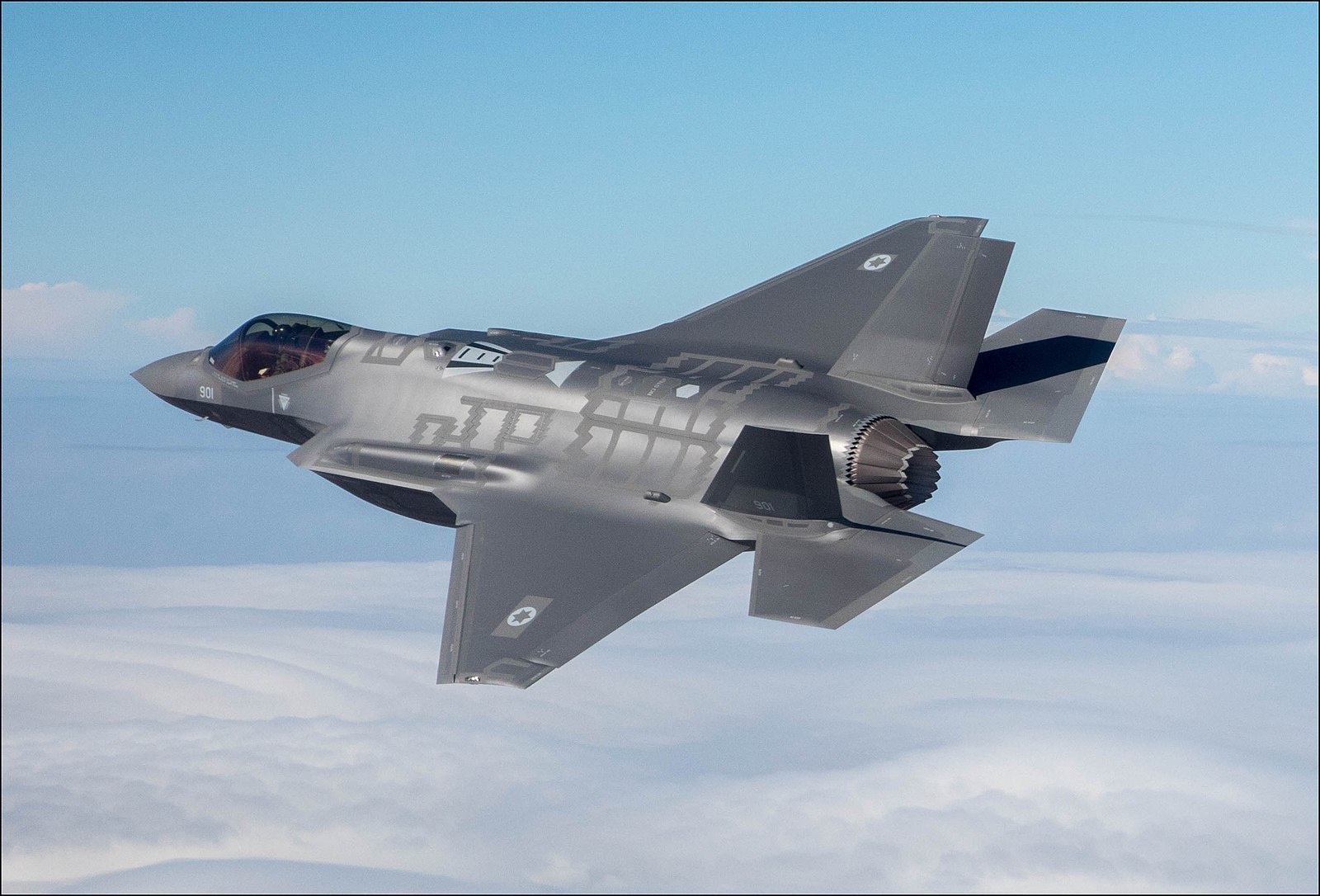 Министерство обороны Израиля закупило американские истребители 5-го поколения F-35 Lightning II.