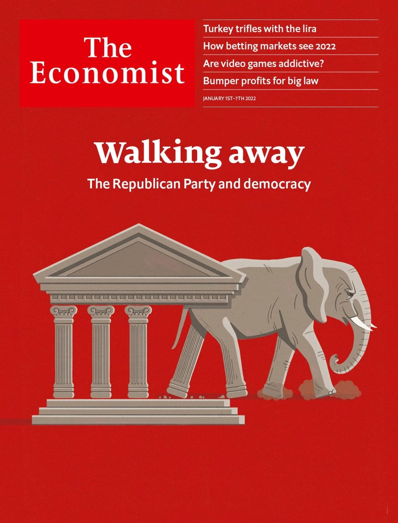 Январский номер журнала «The Economist».