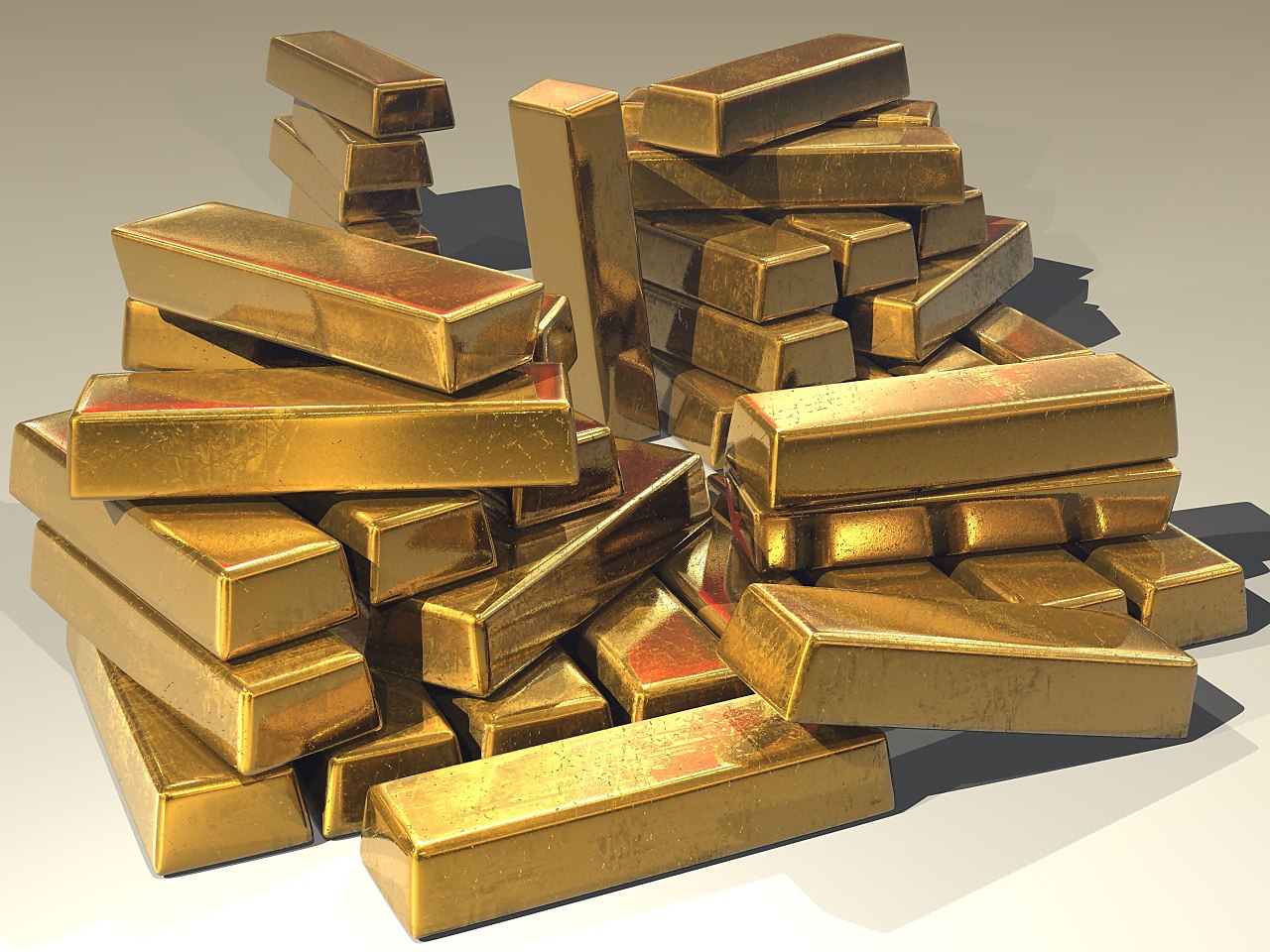 Долг Америки в пересчёте на золото составляет 543 829,24 тонны!
