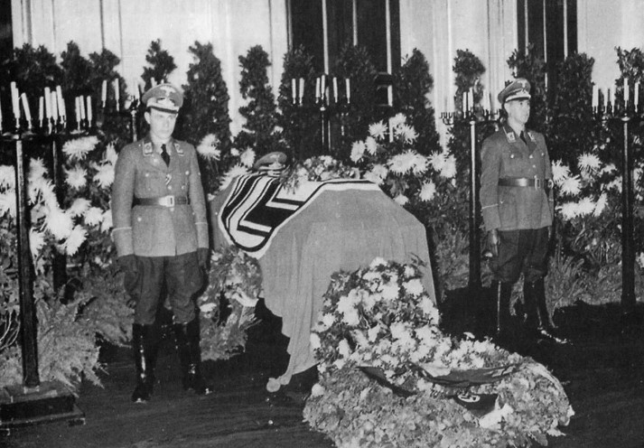 Похороны В. Кубе в Германии.