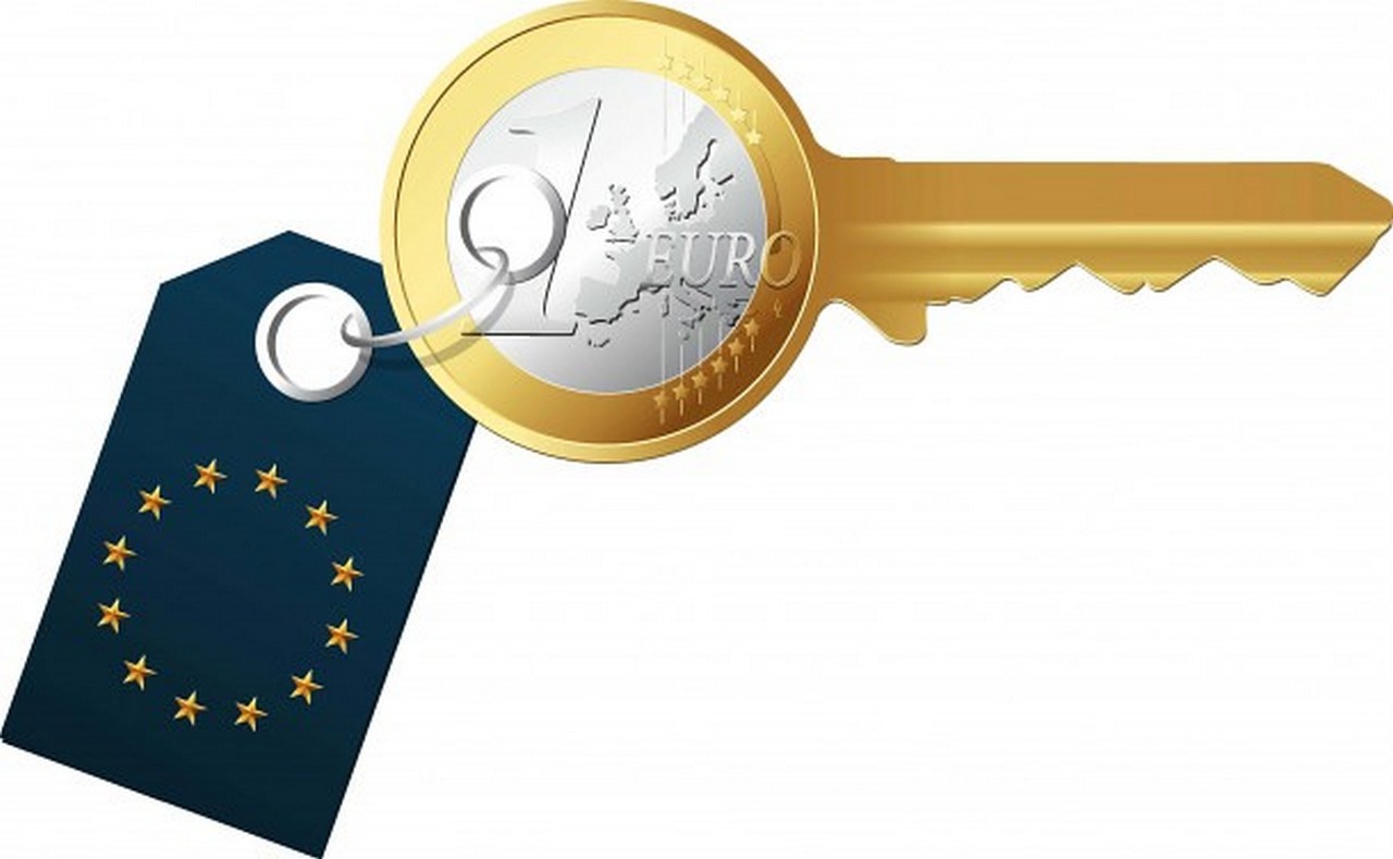 Евро олицетворяет экономическую мощь объединённой Европы.