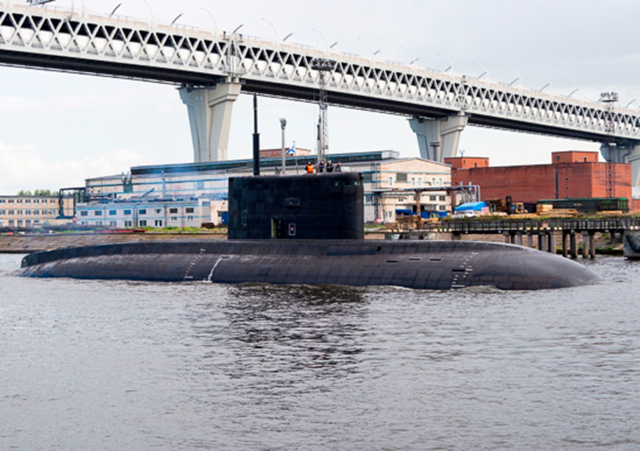 Подводная лодка Тихоокеанского флота «Петропавловск-Камчатский».