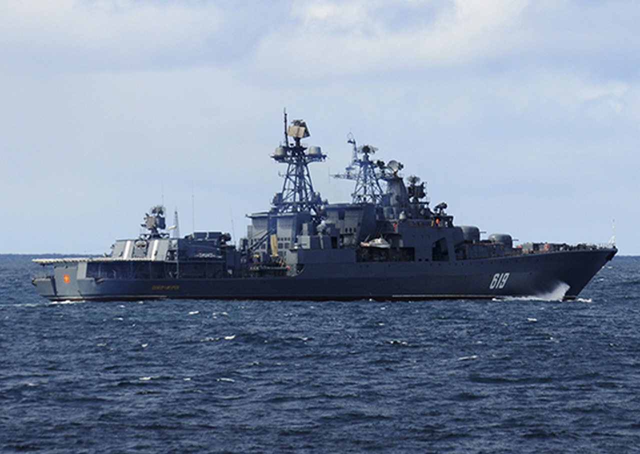 Большой противолодочный корабль «Североморск».