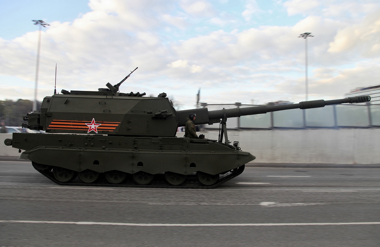Самоходная артиллерийская система 2С35 «Коалиция-СВ2».
