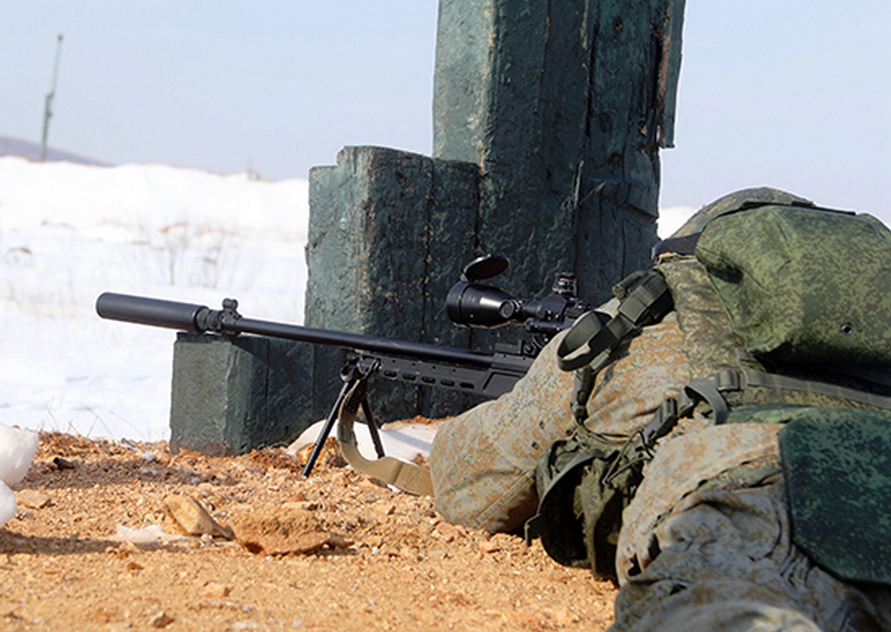 Снайперы, вооружённые винтовками СВ-98, не оставили «противнику» никаких шансов.