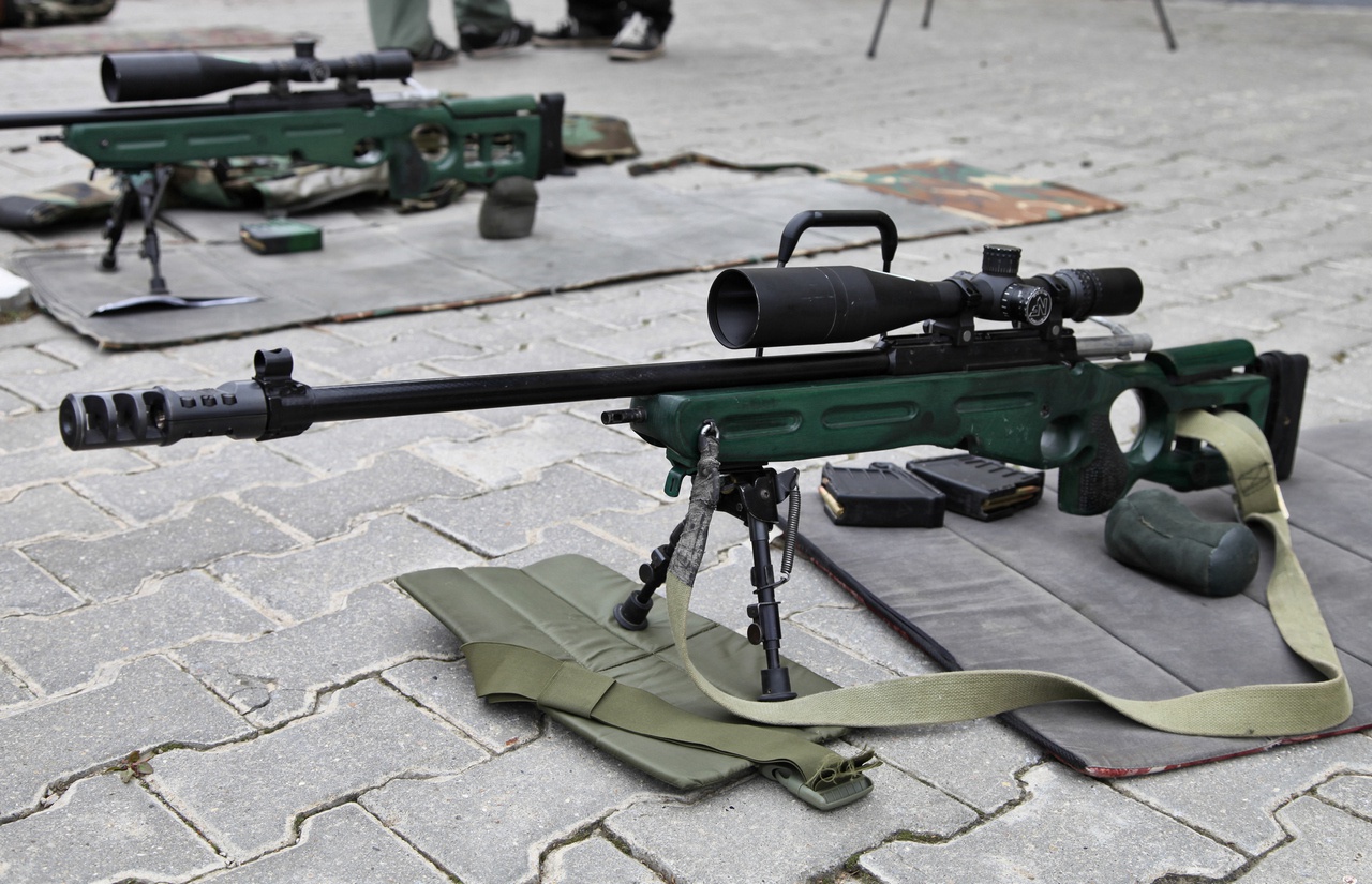 Снайперская винтовка СВ-98 калибра 7,62 мм.